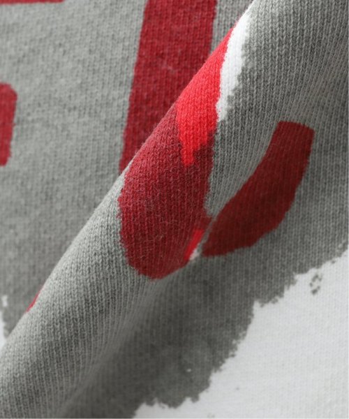 【TEXTILE PAINT】クルーネック スウェット amane murakami