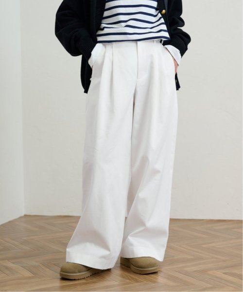 CHINOワイドパンツ FRAMeWORK 着用サイズ