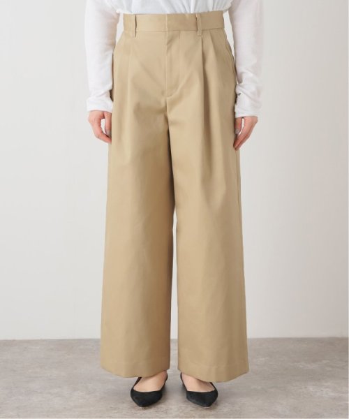 CHINOワイドパンツ FRAMeWORK 着用サイズ