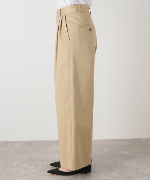 CHINOワイドパンツ FRAMeWORK 着用サイズ