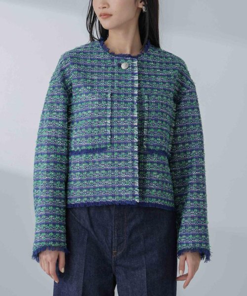 ツイードショートジャケット 人気・おすすめ｜使いやすい・旅行におすすめ 品質保証 全国発送 正規品・日本国内発送・安心保証付き