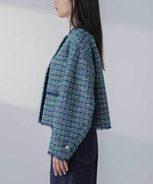 ツイードショートジャケット 人気・おすすめ｜使いやすい・旅行におすすめ 品質保証 全国発送 正規品・日本国内発送・安心保証付き