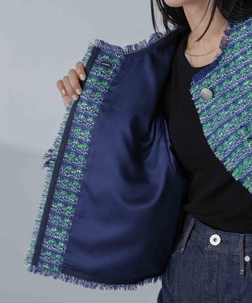 ツイードショートジャケット 人気・おすすめ｜使いやすい・旅行におすすめ 品質保証 全国発送 正規品・日本国内発送・安心保証付き