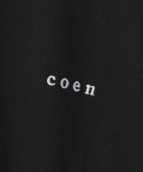 coen(coen)/【WEB限定】コーエンロゴ裏毛スウェット/img33