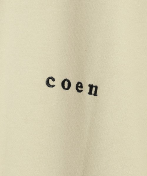 coen(coen)/【WEB限定】コーエンロゴ裏毛スウェット/img34