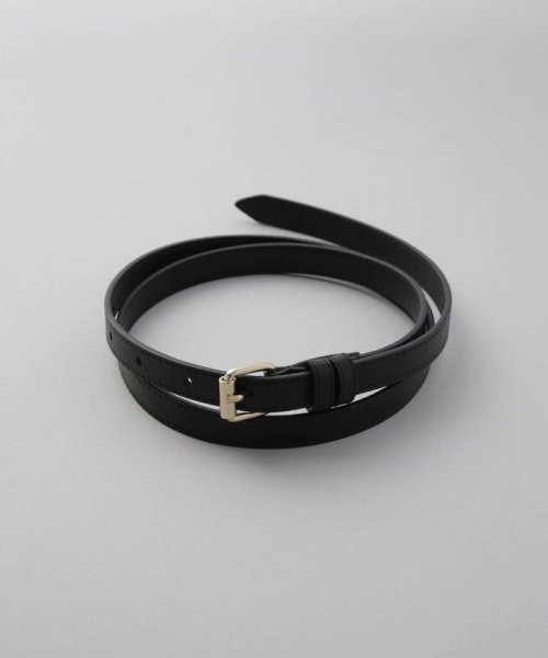 nano・universe(ナノ・ユニバース)/MAISON BOINET/15mm belt in nappa leather/img01