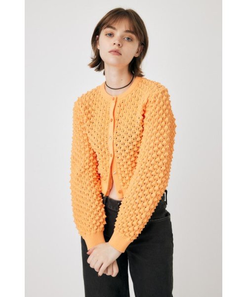 moussy(マウジー)/PEAK STITCH KNIT カーディガン/img17