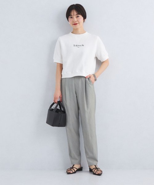 green label relaxing(グリーンレーベルリラクシング)/【WEB限定】［size SHORT/TALLあり］T/R/PU オルマイ テーパード パンツ/img05