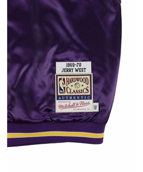 Mitchell & Ness(ミッチェルアンドネス)/ジェリー・ウエスト レイカーズ シューティング シャツ NBA SHOOTING SHIRT LAKERS 1969 JERRY WEST/img04