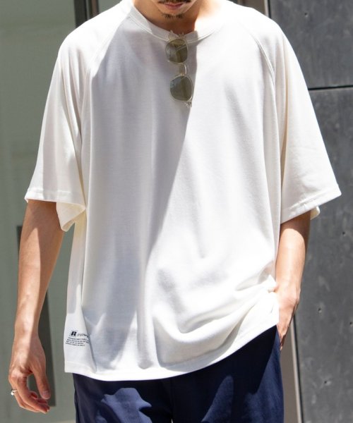 GLOSTER(GLOSTER)/【RUSSEL ATHLETIC/ラッセルアスレチック】別注 EverDry ラグランTシャツ/img03