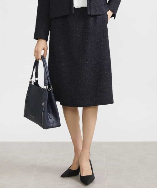 [セットアップ対応]ファンシーツイードセミタイトスカート 人気・おすすめ｜使いやすい・旅行におすすめ 品質保証 全国発送 在庫限り