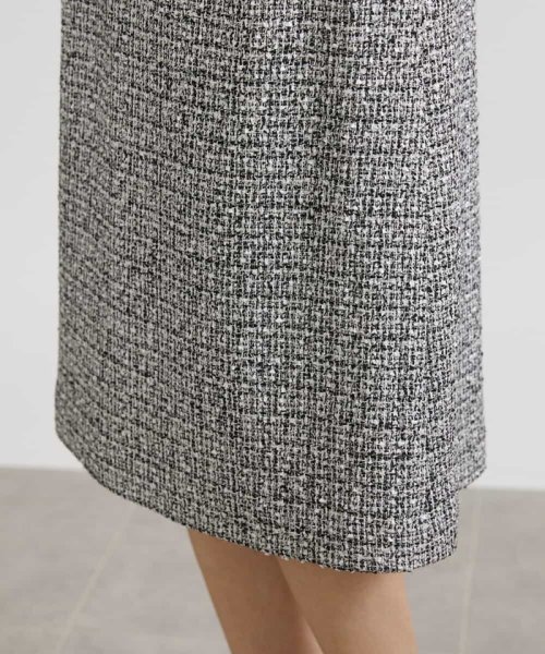 [セットアップ対応]ファンシーツイードセミタイトスカート 人気・おすすめ｜使いやすい・旅行におすすめ 品質保証 全国発送 在庫限り