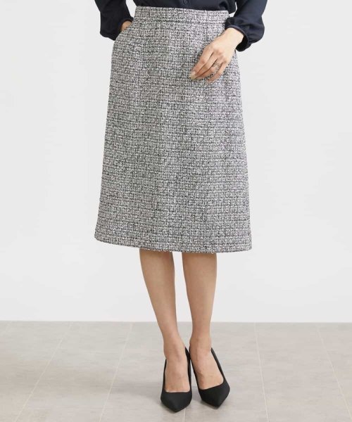 [セットアップ対応]ファンシーツイードセミタイトスカート 人気・おすすめ｜使いやすい・旅行におすすめ 品質保証 全国発送 在庫限り