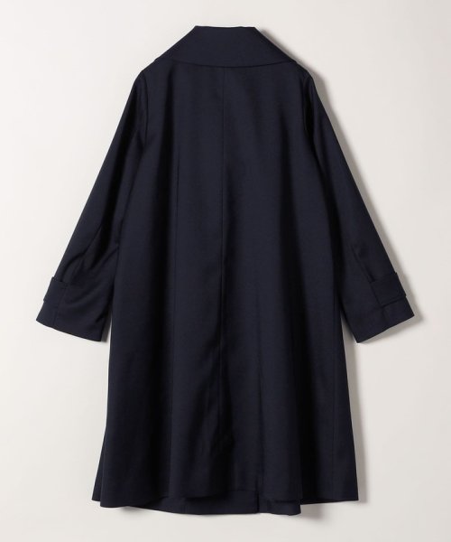 SHIPS any WOMEN(シップス　エニィ　ウィメン)/SHIPS any: ドライツイル ショールカラー Aライン コート［NAVY BLUE］/img23