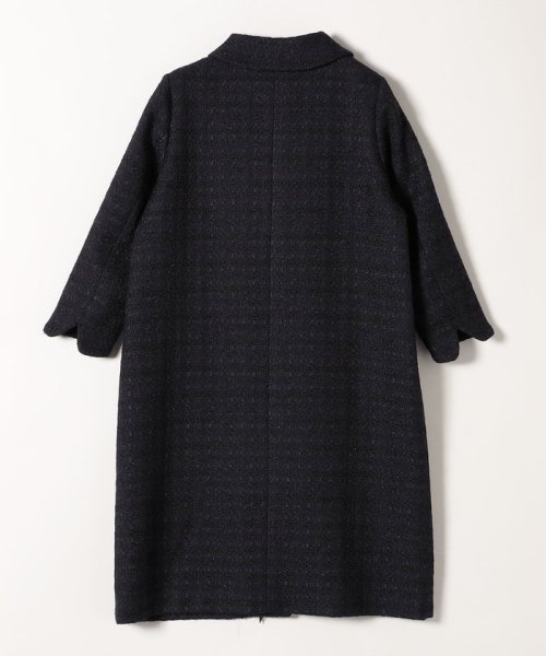 SHIPS any WOMEN(シップス　エニィ　ウィメン)/SHIPS any: ツイード ポイント カラー ワンピース ジャケット［NAVY BLUE］/img22