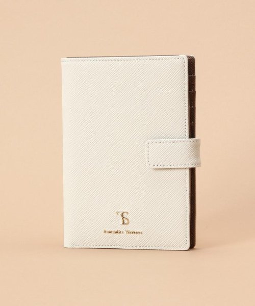 シンプルレザーパスポートケース 