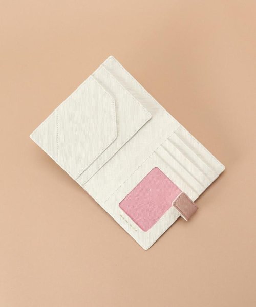 シンプルレザーパスポートケース 