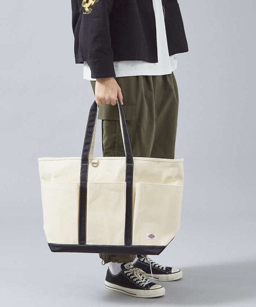 ABAHOUSE(ABAHOUSE)/【Dickes /ディッキーズ】CANVAS TOTE L/トートバッグ/img02