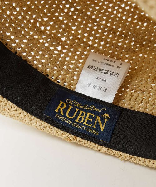 ABAHOUSE(ABAHOUSE)/【RUBEN/ルーベン】RAFFIA HAT/中折れラフィアハット/img08