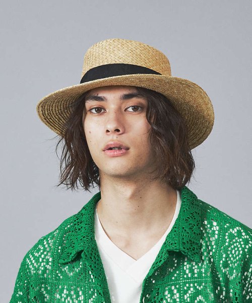 ABAHOUSE(ABAHOUSE)/【RUBEN/ルーベン】NATURAL BOWTER HAT/カンカン帽/img16