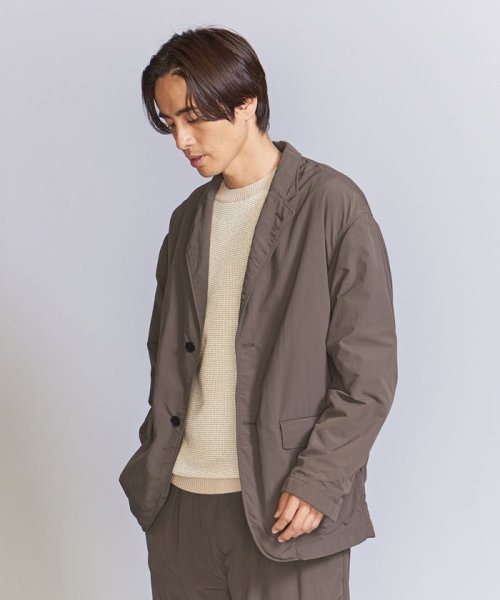 ボンディング 2ボタン ジャケット ‐セットアップ対応‐ シワ感 B89 W72 H88