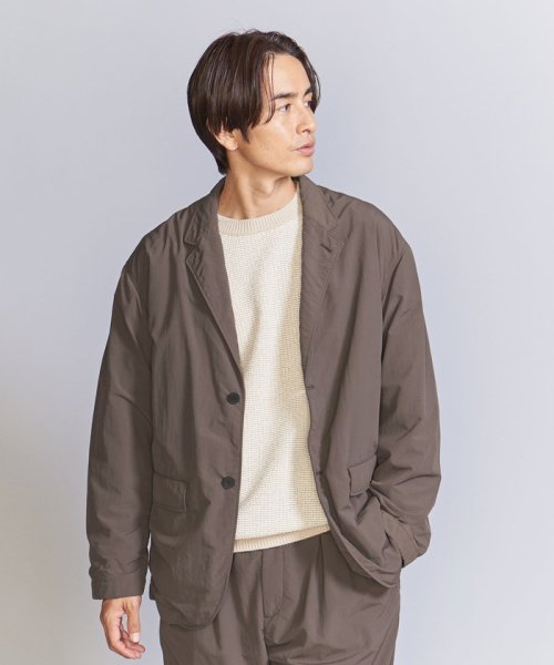 ボンディング 2ボタン ジャケット ‐セットアップ対応‐ シワ感 B89 W72 H88