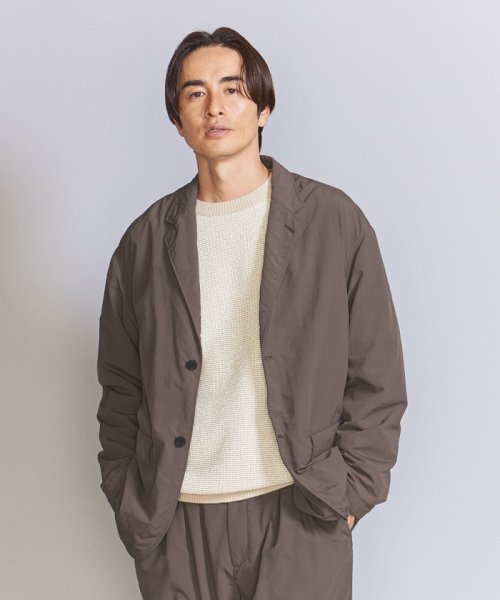 ボンディング 2ボタン ジャケット ‐セットアップ対応‐ シワ感 B89 W72 H88