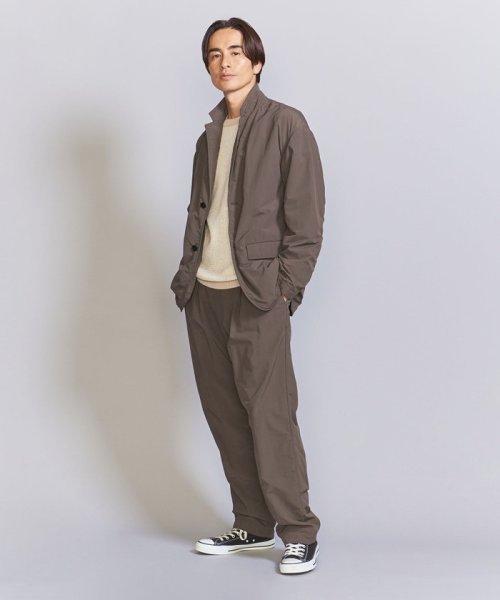 ボンディング 2ボタン ジャケット ‐セットアップ対応‐ シワ感 B89 W72 H88