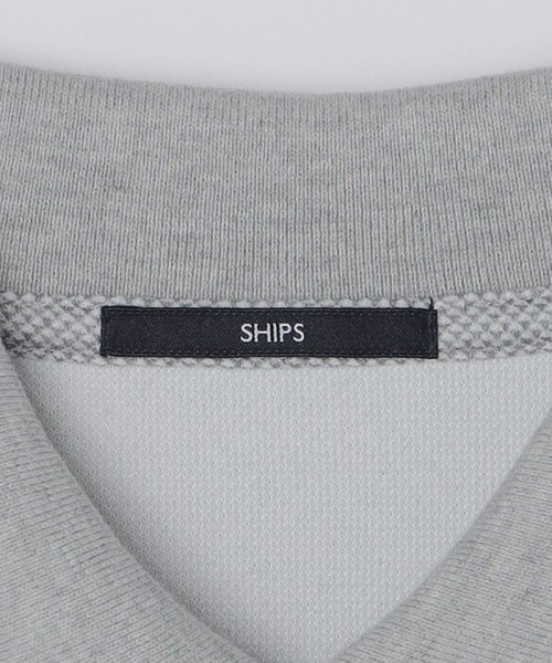 SHIPS MEN(シップス　メン)/*SHIPS: ワンポイント ロゴ バーズアイ ロングスリーブ ポロシャツ/img33