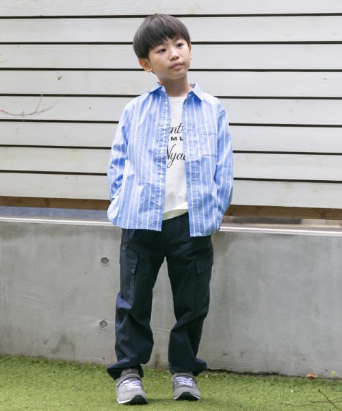 URBAN RESEARCH DOORS（Kids）(アーバンリサーチドアーズ（キッズ）)/『WEB/一部店舗限定サイズ』ストレッチレギュラーカラーシャツ(KIDS)/img27