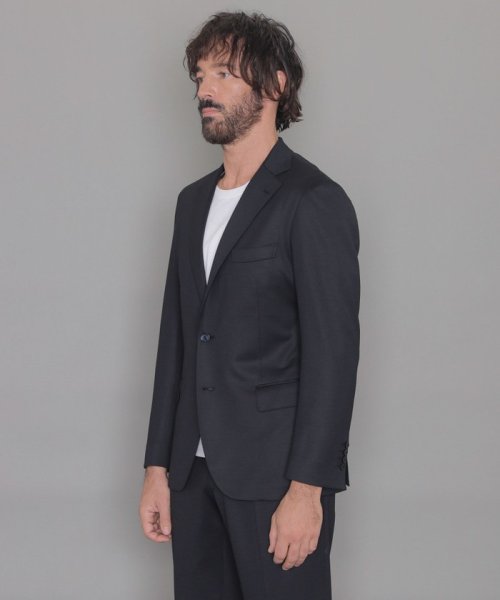 【FLEX JERSEY】ハイゲージジャカードセットアップジャケット JERSEY