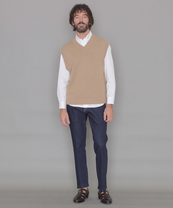 オーガニックデニムトラウザーズ(505831244)｜HANKYU MEN'S
