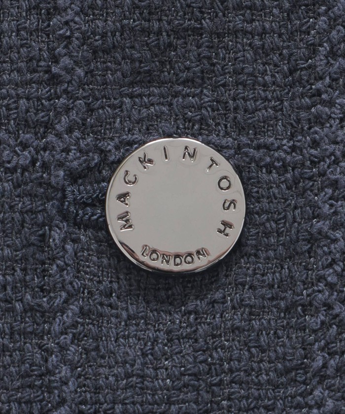 コットンツイードノーカラージャケット(505831255)｜阪急百貨店公式