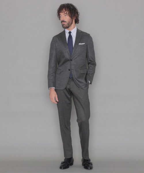 【FLEX JERSEY】ハイゲージジャカードセットアップジャケット JERSEY