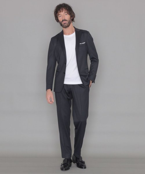 【FLEX JERSEY】ハイゲージジャカードセットアップジャケット JERSEY