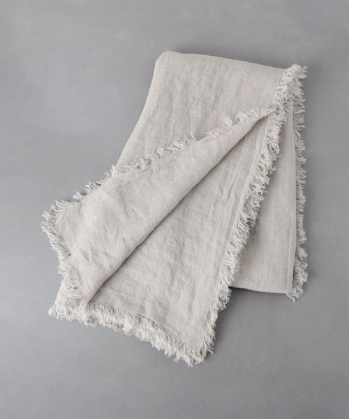 【一部別注】＜ASAUCE MELER＞リネン ガーゼ ストール 