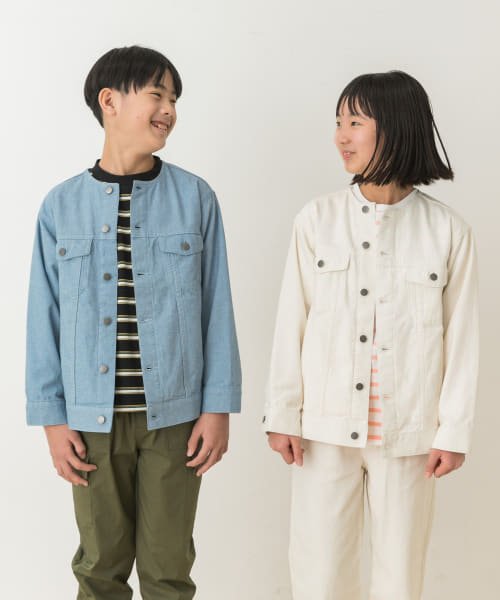 URBAN RESEARCH DOORS（Kids）(アーバンリサーチドアーズ（キッズ）)/『WEB/一部店舗限定』ツイルワークジャケット(KIDS)/img21