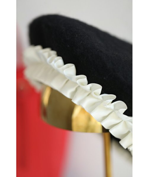 CAWAII(カワイイ)/ロゼットリボンのベレー帽子/img02