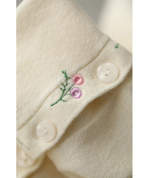 CAWAII(カワイイ)/春を告げる可憐な野花刺繍カーディガン/img02