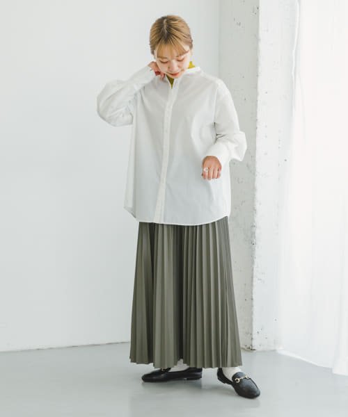 ITEMS URBANRESEARCH(アイテムズ アーバンリサーチ（レディース）)/バンドカラーシャツ/img14