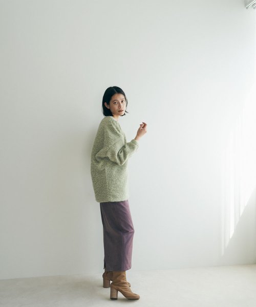 marjour(マージュール)/SUEDE NARROW SKIRT/img06