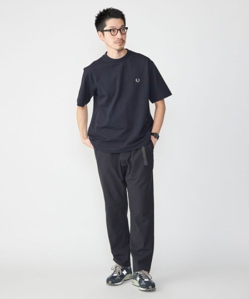 SHIPS MEN(シップス　メン)/【SHIPS別注】FRED PERRY: SOLOTEX(R) 鹿の子 ワンポイント ロゴ Tシャツ24SS/img22