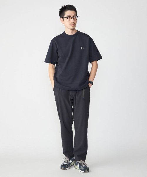 SHIPS MEN(シップス　メン)/【SHIPS別注】FRED PERRY: SOLOTEX(R) 鹿の子 ワンポイント ロゴ Tシャツ24SS/img24