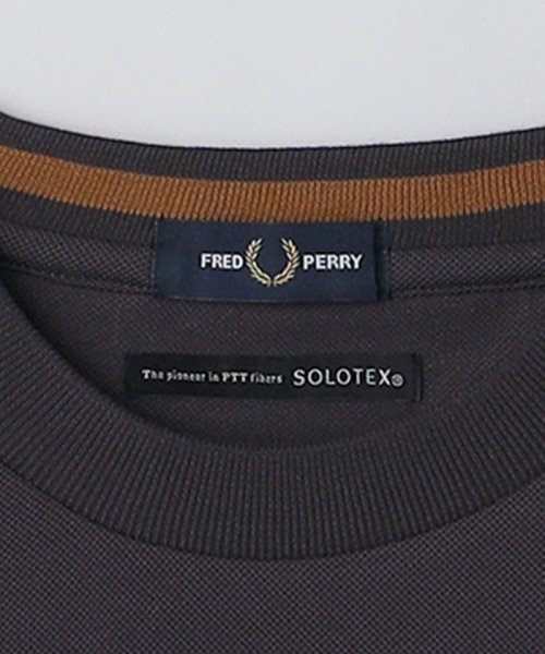SHIPS MEN(シップス　メン)/【SHIPS別注】FRED PERRY: SOLOTEX(R) 鹿の子 ワンポイント ロゴ Tシャツ24SS/img31
