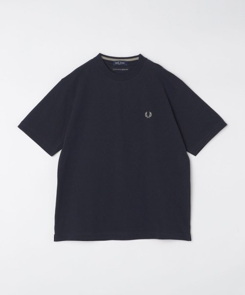 SHIPS MEN(シップス　メン)/【SHIPS別注】FRED PERRY: SOLOTEX(R) 鹿の子 ワンポイント ロゴ Tシャツ24SS/img41