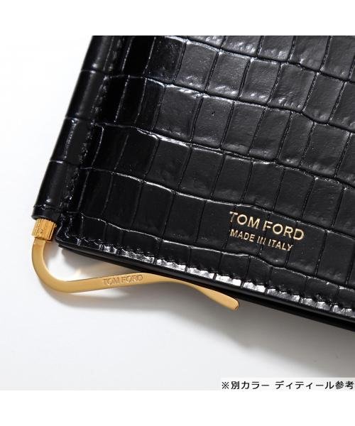 TOM FORD(トムフォード)/TOM FORD 二つ折り財布 Y0231 LCL239 クロコ型押し/img04