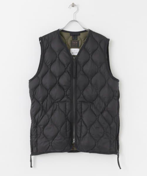 SENSE OF PLACE by URBAN RESEARCH(センスオブプレイス バイ アーバンリサーチ)/TAION　W－ZIP DOWN VEST B/img01