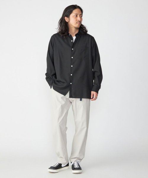 SHIPS MEN(シップス　メン)/【SHIPS別注】GRAMiCCi: 〈接触冷感・撥水・UVカット〉4WAYストレッチ マットナイロン テーパード NN パンツ/img16