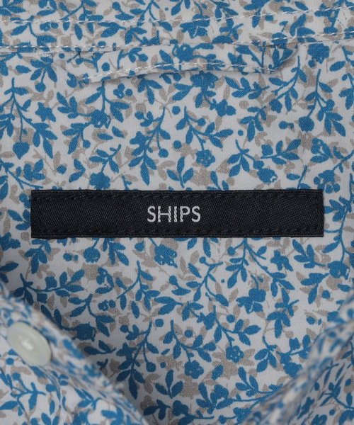 SHIPS MEN(シップス　メン)/SHIPS: 小花柄 セミワイドカラー プリント シャツ/img17