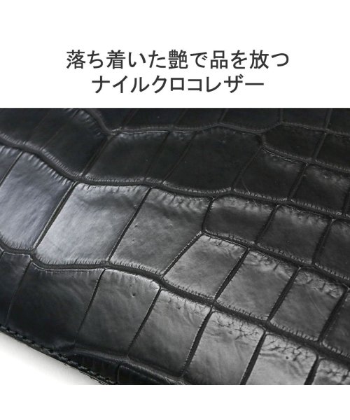 PELLE MORBIDA(ペッレ モルビダ)/ペッレモルビダ 財布 長財布 ラウンドファスナー メンズ 本革 PELLE MORBIDA クロコダイル 日本製 Cocodrillo CRS010A/img05